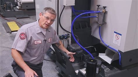 haas cnc mill coolant testing